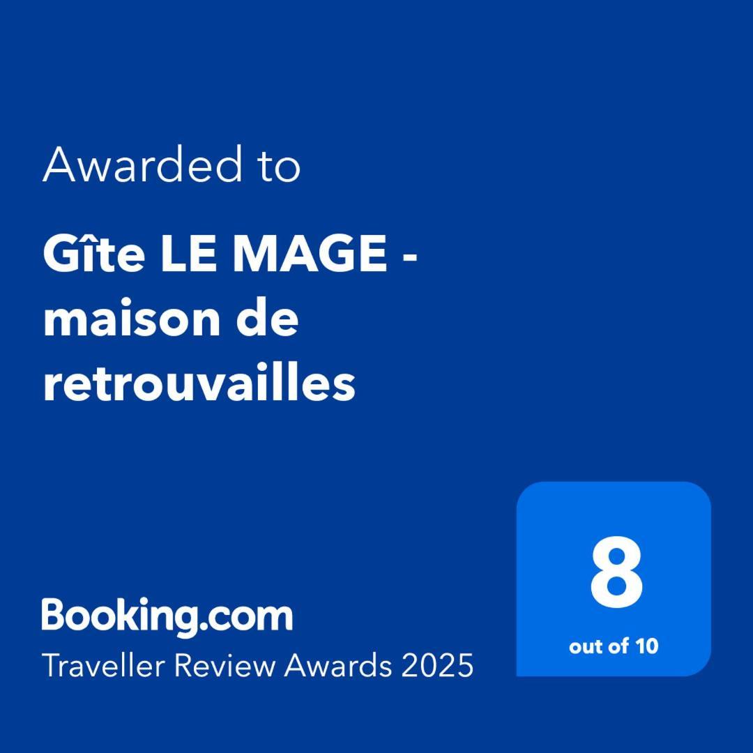 Gite Le Mage - Maison De Retrouvailles Saint-Marcel  Exteriör bild